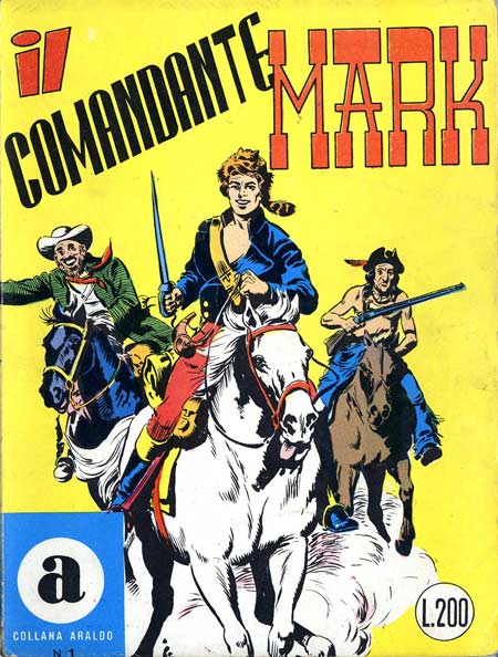 copertina comandante mark araldo -  tutti i diritti riservati