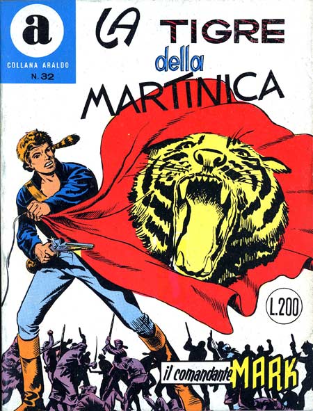 il Comandante Mark collana Araldo copertina numero 32