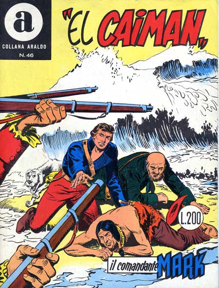 il Comandante Mark collana Araldo copertina numero 46
