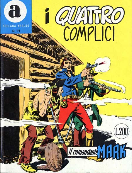 il Comandante Mark collana Araldo copertina numero 71