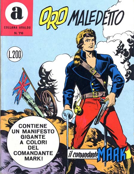 il Comandante Mark collana Araldo copertina numero 76