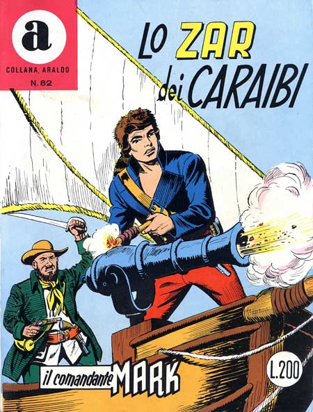 il Comandante Mark collana Araldo copertina numero 82