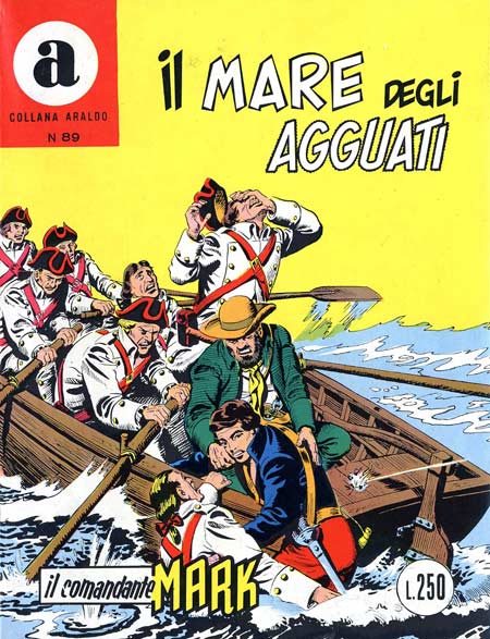 il Comandante Mark collana Araldo copertina numero 89