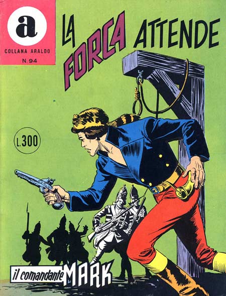 il Comandante Mark collana Araldo copertina numero 94
