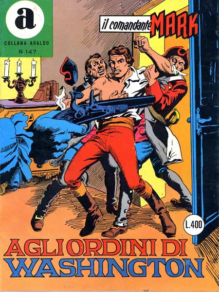 il Comandante Mark collana Araldo copertina numero 147