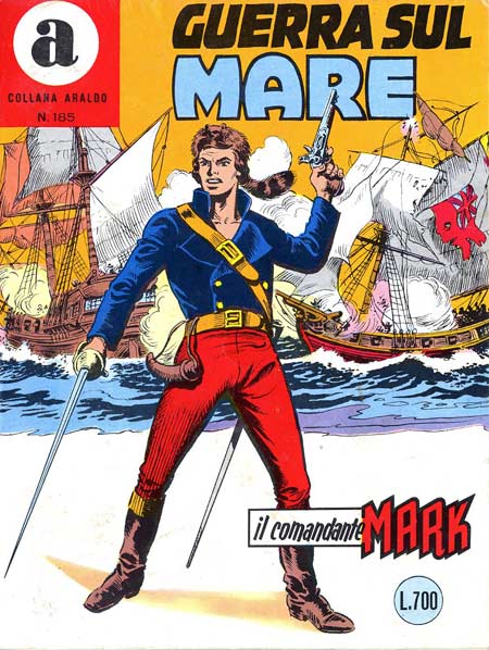 il Comandante Mark collana Araldo copertina numero 185