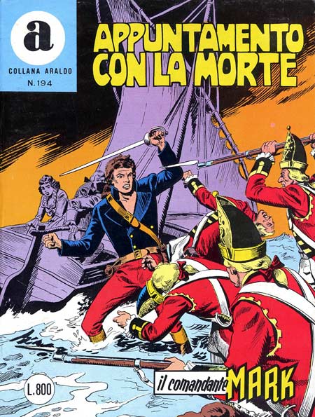 il Comandante Mark collana Araldo copertina numero 194