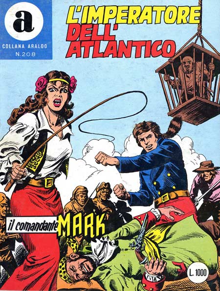 il Comandante Mark collana Araldo copertina numero 208