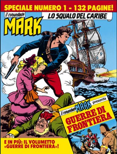 il Comandante Mark speciale bonelli copertina numero 1