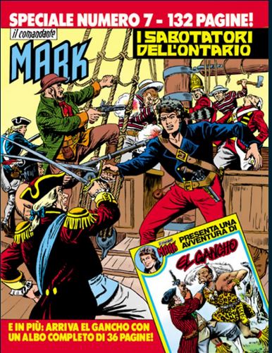 il Comandante Mark speciale bonelli copertina numero 7