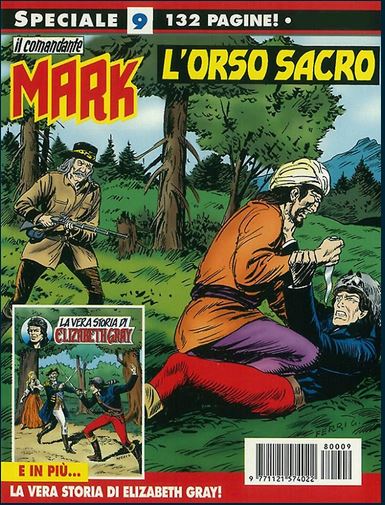 il Comandante Mark speciale bonelli copertina numero 9