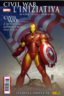 copertina di Marc Silvestri  
			 Civil War the iniziative 1  © Marvel Comics