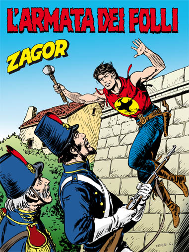 copertina di Gallieno Ferri 
			© Sergio Bonelli Editore