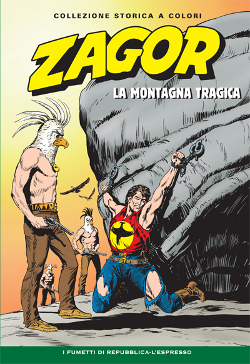 copertina di Gallieno Ferri di Zagor Collezione storica a colori numero 28