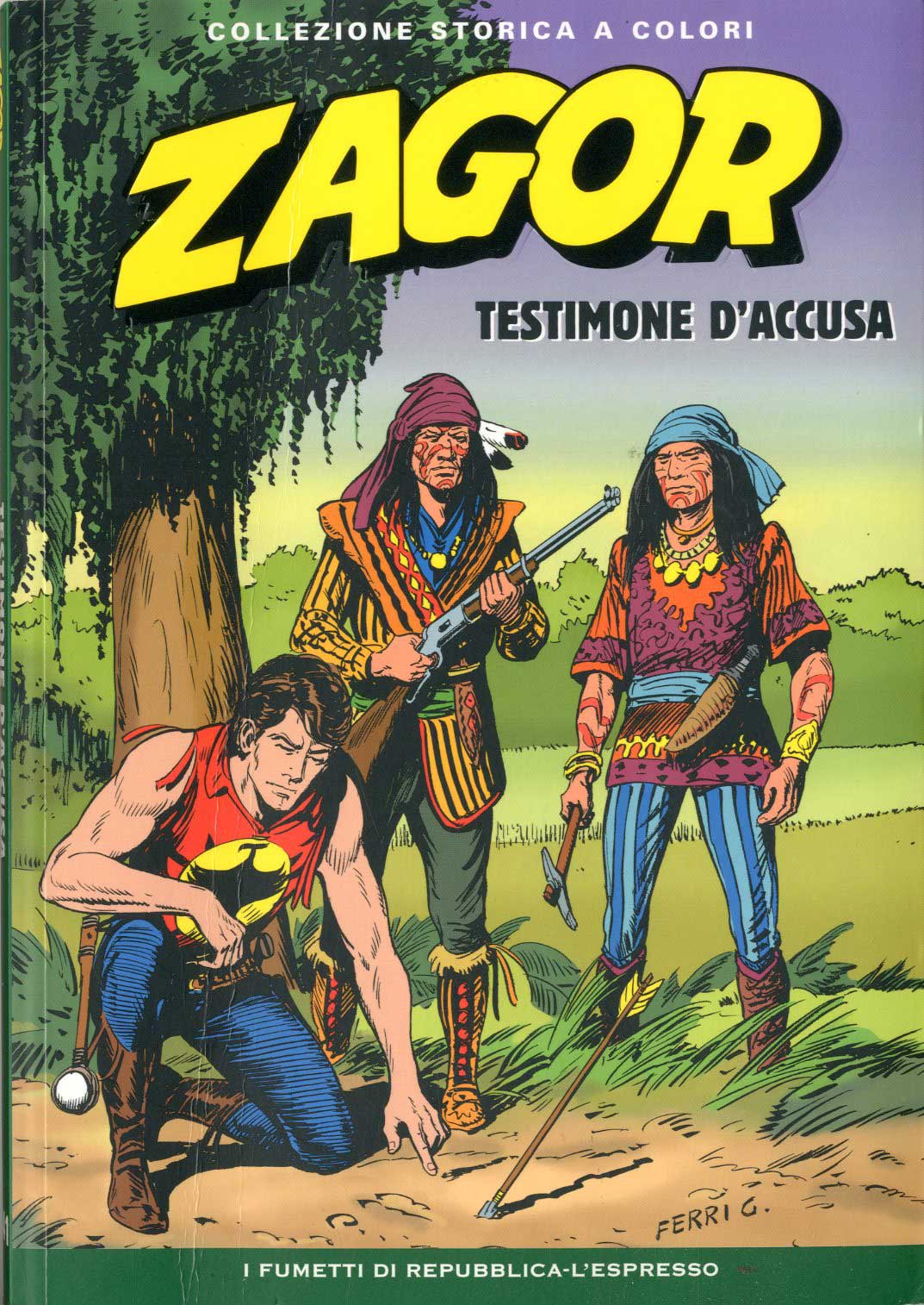 Zagor collezione storica a colori 141 - Testimone d'accusa