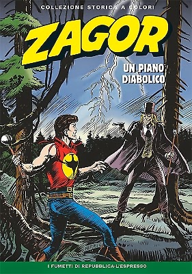 Zagor collezione storica a colori 154 - Un Piano Diabolico