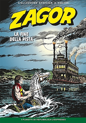 Zagor collezione storica a colori 185 - La fine della pista