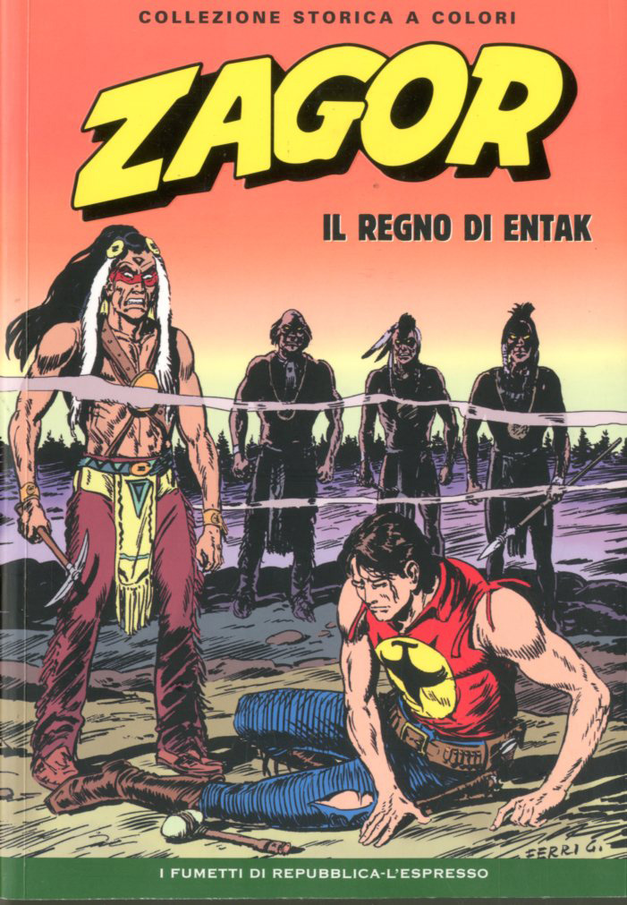 Zagor collezione storica a colori 188 - Il regno di Entak