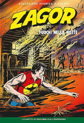 Zagor collezione storica a colori 210 - Fuochi nella notte