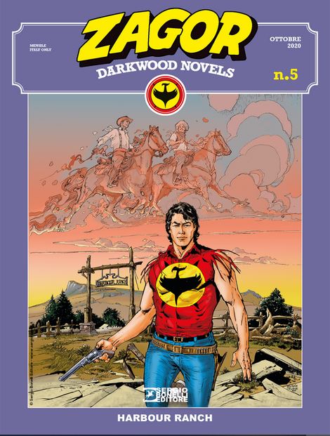 copertina Zagor Darkwood Novels 5 di Michele Rubini