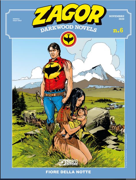 copertina Zagor Darkwood Novels 6 di Michele Rubini