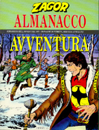 copertina almanacco dell'avventura (zagor) numero 1