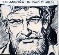 Ralph Mulligan, disegno di Gallieno Ferri